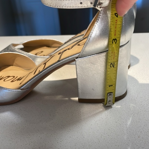 Sam Edelman silver heeled sandals - Picture 3 of 6